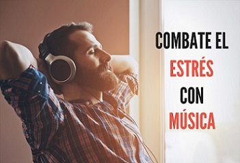 combate el estr�s con m�sica