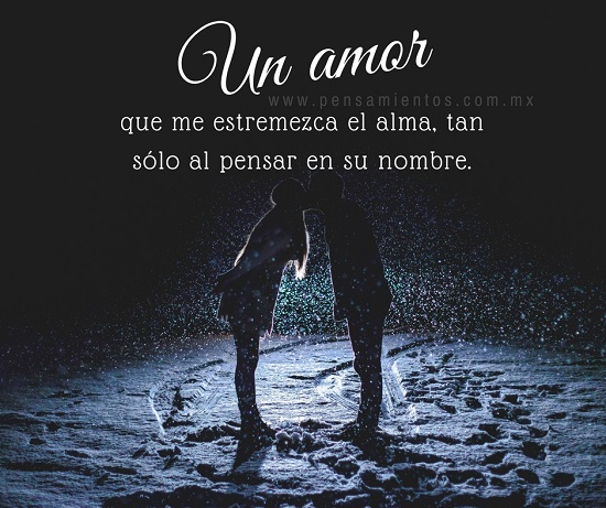 pensamiento un amor