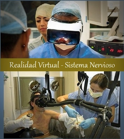 la aplicaci�n de la realidad virtual 
en la medicina, calma el sistema nervioso